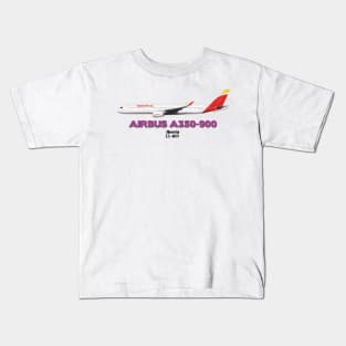 Airbus A350-900 - Iberia Kids T-Shirt